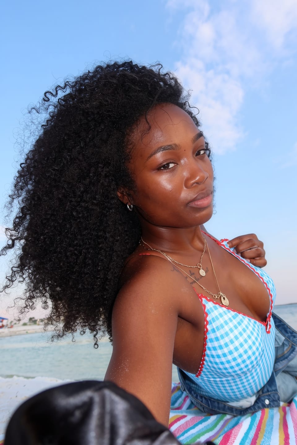 Customer photo review of Kinky Curly