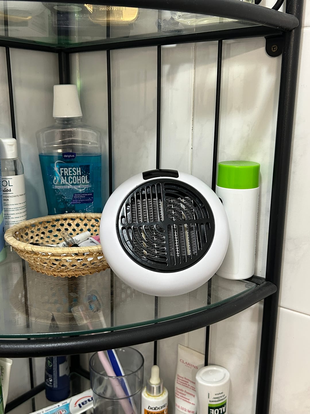 Customer photo review of minicalefactor termocerámico portatil