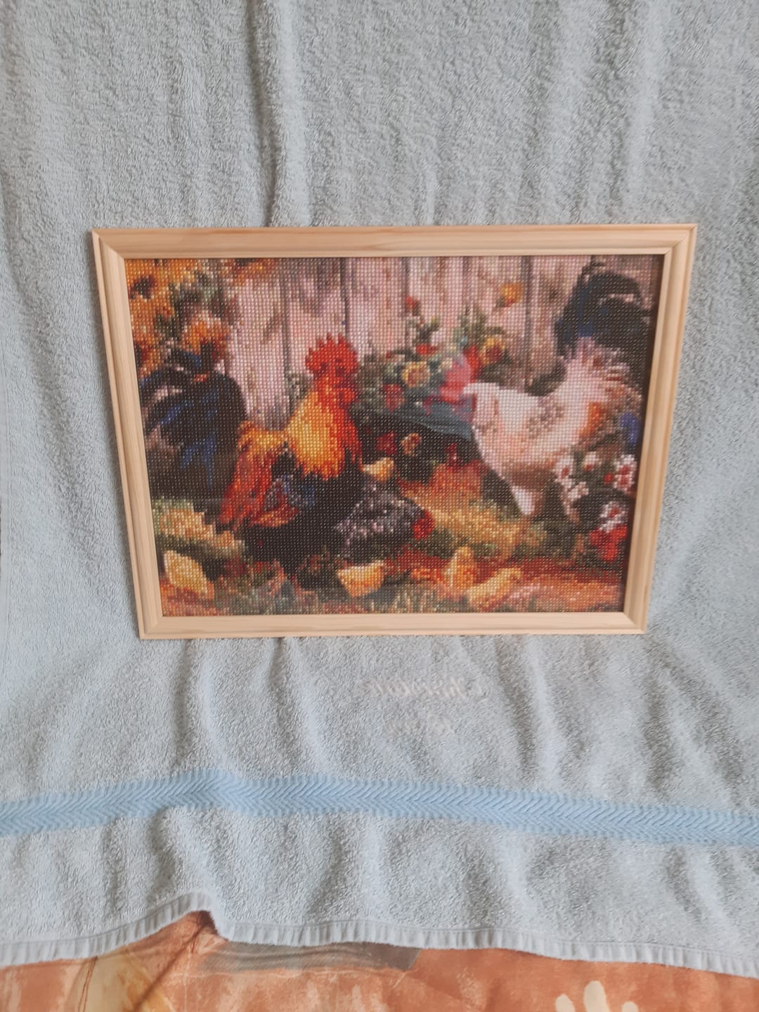 Customer photo review of Broderie Diamant - La Ferme des Coqs