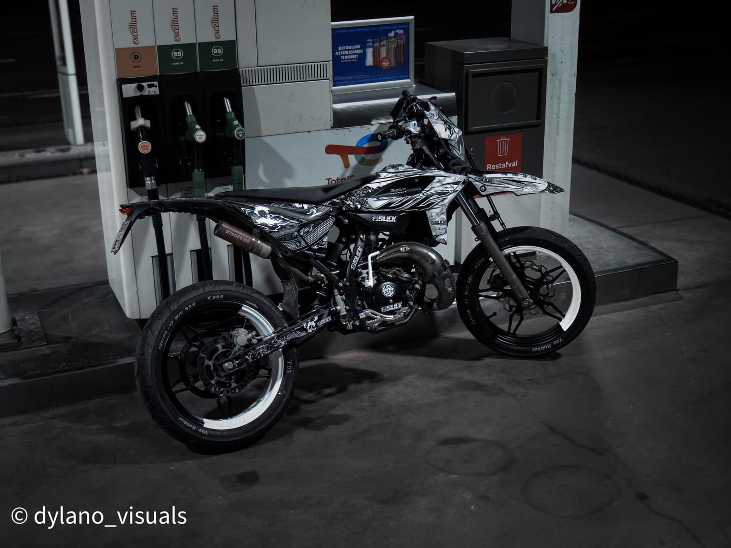 Customer photo review of NEW! FADED DRAGON - GRAPHICS KIT