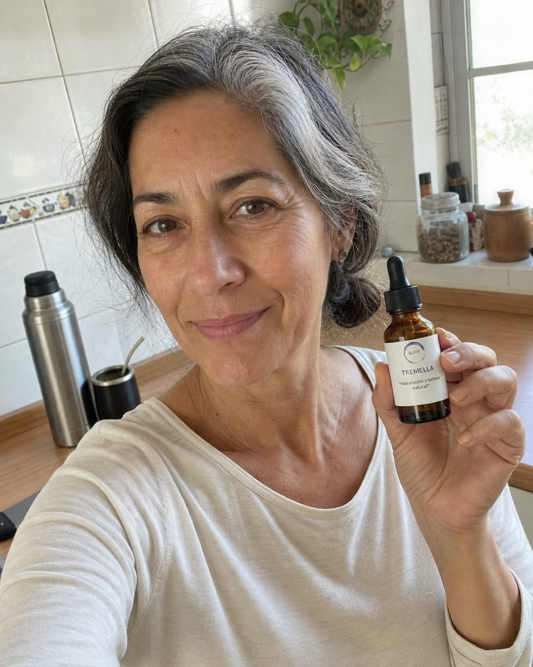 Customer photo review of Kit Armonía · Tremella + Ashwagandha · Triple Extracto