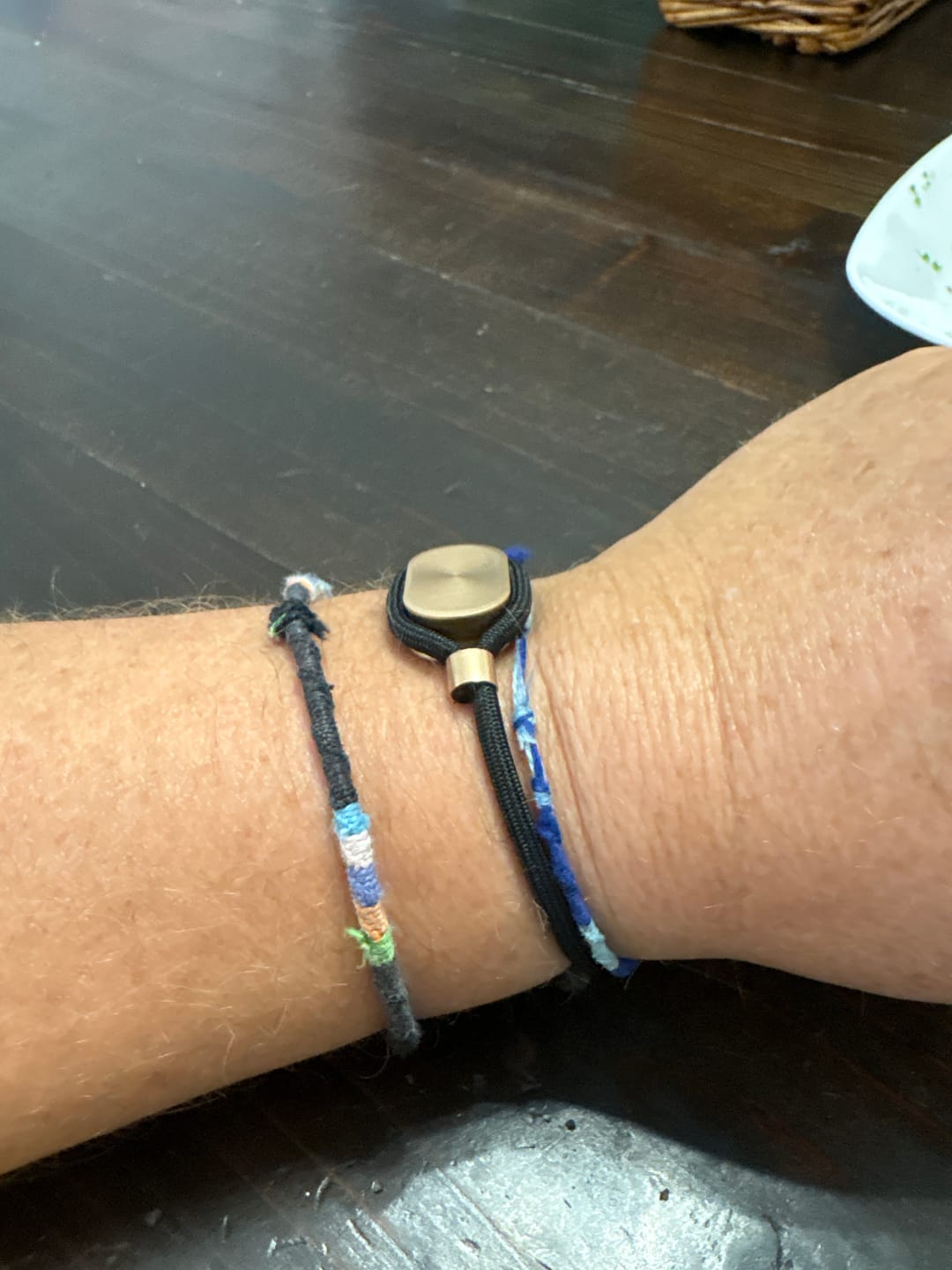 Customer photo review of BREATHELET | Wearable Focus Bracelet – Adjustable Fit – Gentle Vibration Alerts for Calm & Refocus