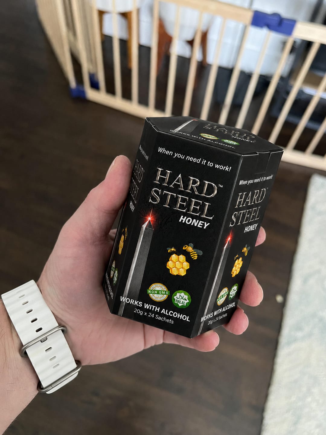 Customer photo review of Solid Steel Ha*d Steel Honey