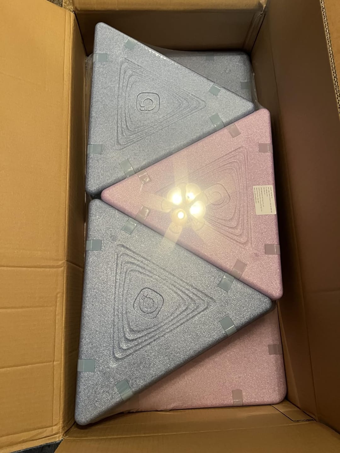 Customer photo review of Magnetic Building Panels