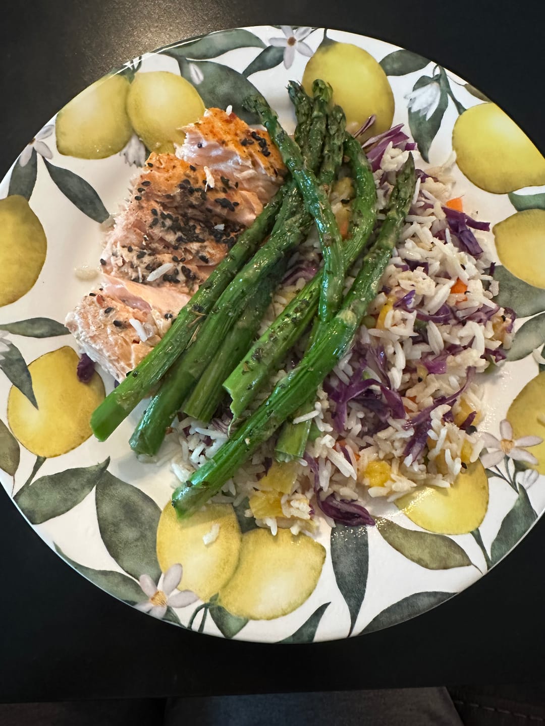 Customer photo review of Salmon Says Teriyaki