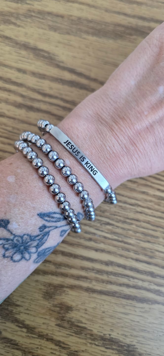 Customer photo review of SILVER - ACCENT BRACELET