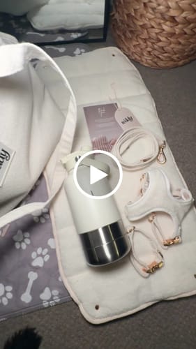 Customer video review of Marshmallow┃The Bouclé Carrier