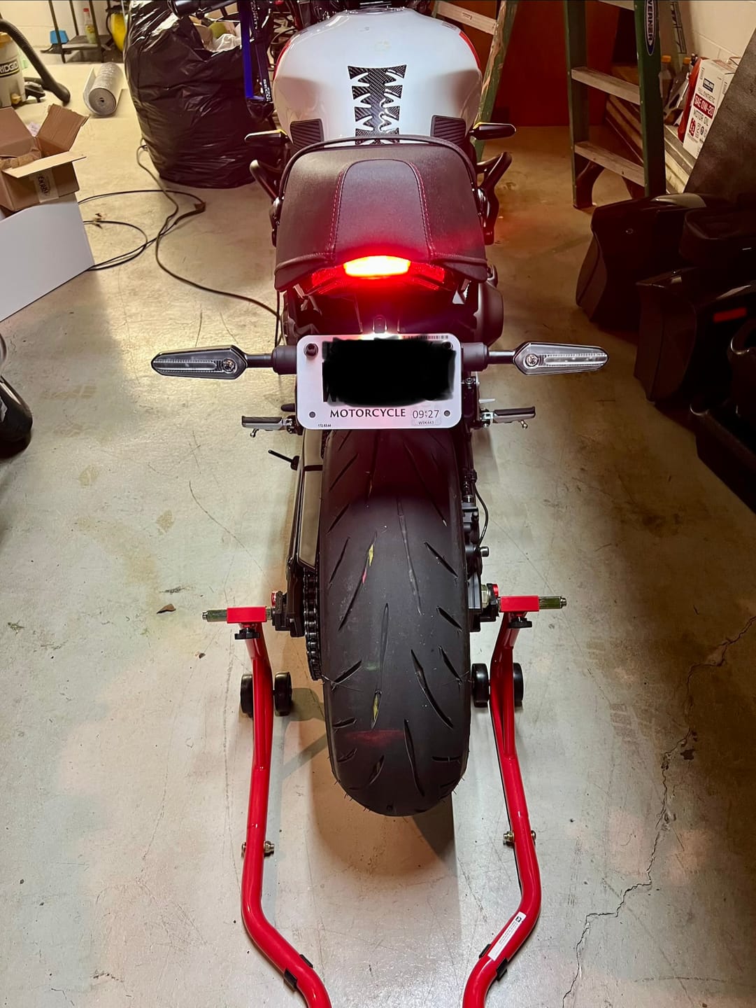 Customer photo review of XSR900 Tail Tidy Kit - 2022-2026
