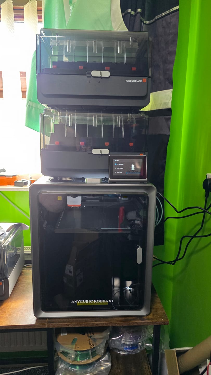 Customer photo review of Anycubic Kobra S1 Combo