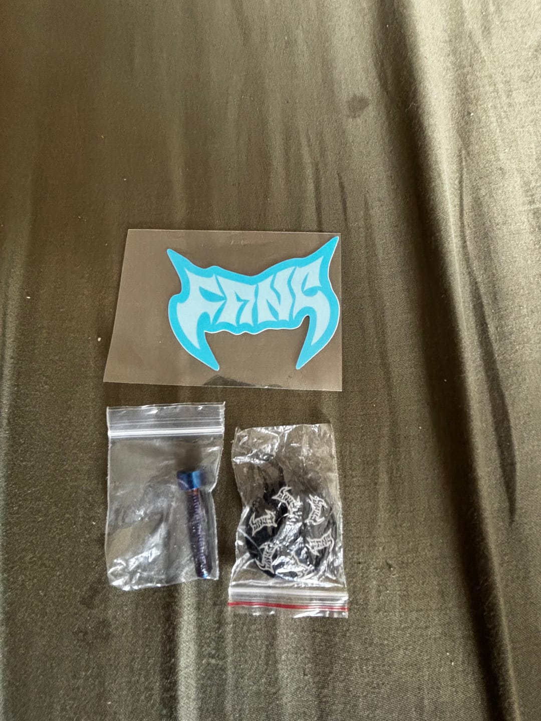Customer photo review of Fangmoto Stem Cap Kit