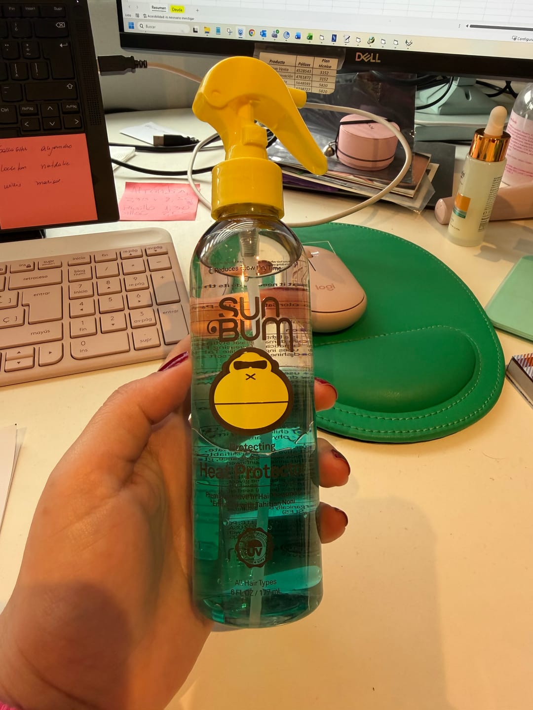 Customer photo review of Sun Bum - Heat Protector - 177ml