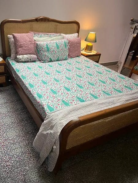 Customer photo review of Gulposh Cotton Bedsheet