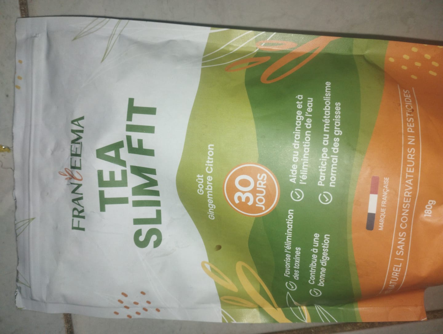Customer photo review of Tisane pour perdre du poids - Tea Slim Fit™