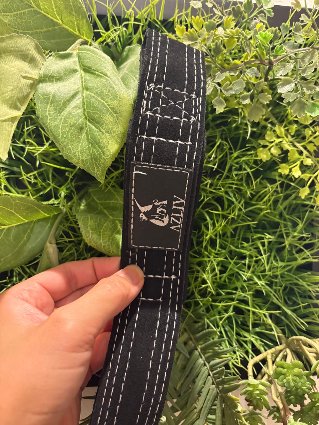 Customer photo review of 本革リフティングストラップ