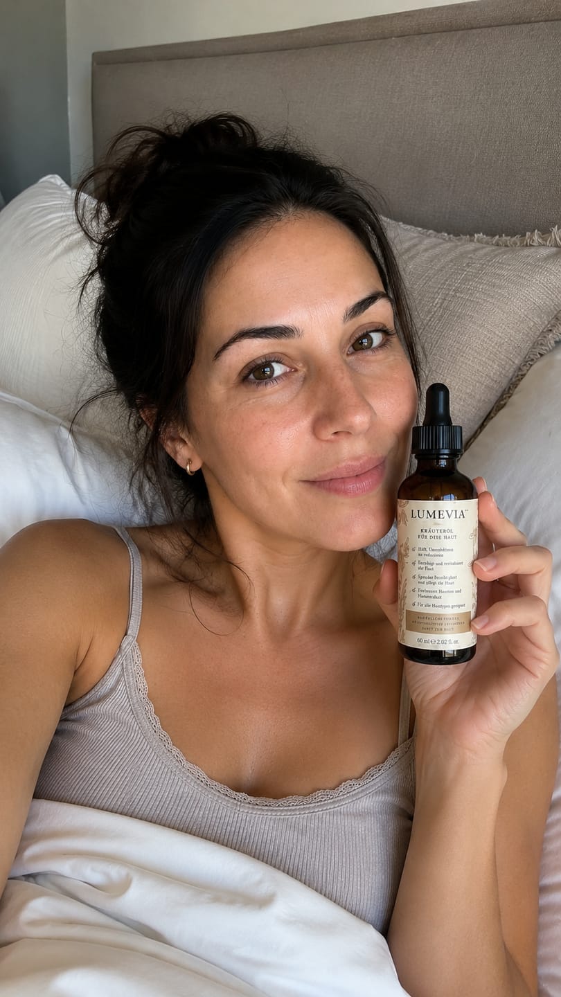 Customer photo review of Natürliches Öl gegen unerwünschte Gesichtshaare