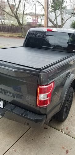Customer photo review of RetraxPRO Xr Retractable Tonneau Cover Industrial Strength Aluminum Construction 2015-2020 Ford F-150 5' 7 inch Bed without Stake Pockets