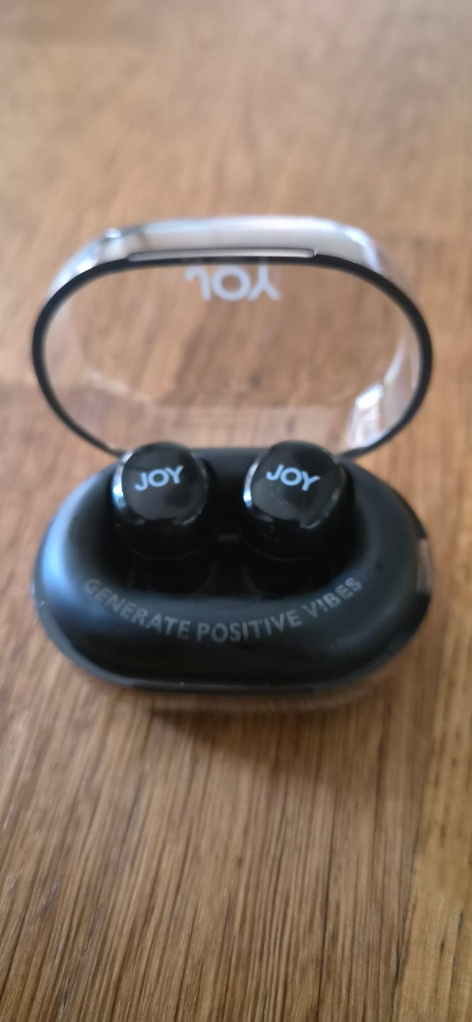 Customer photo review of JoyBuds