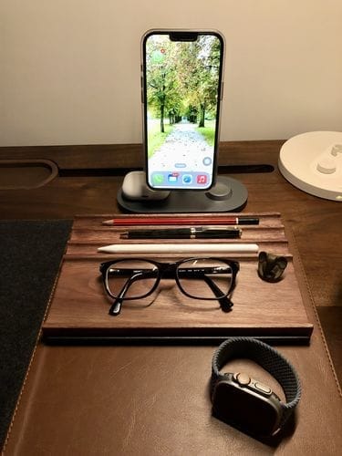 Customer photo review of EXHIBIT DESK ORGANIZER