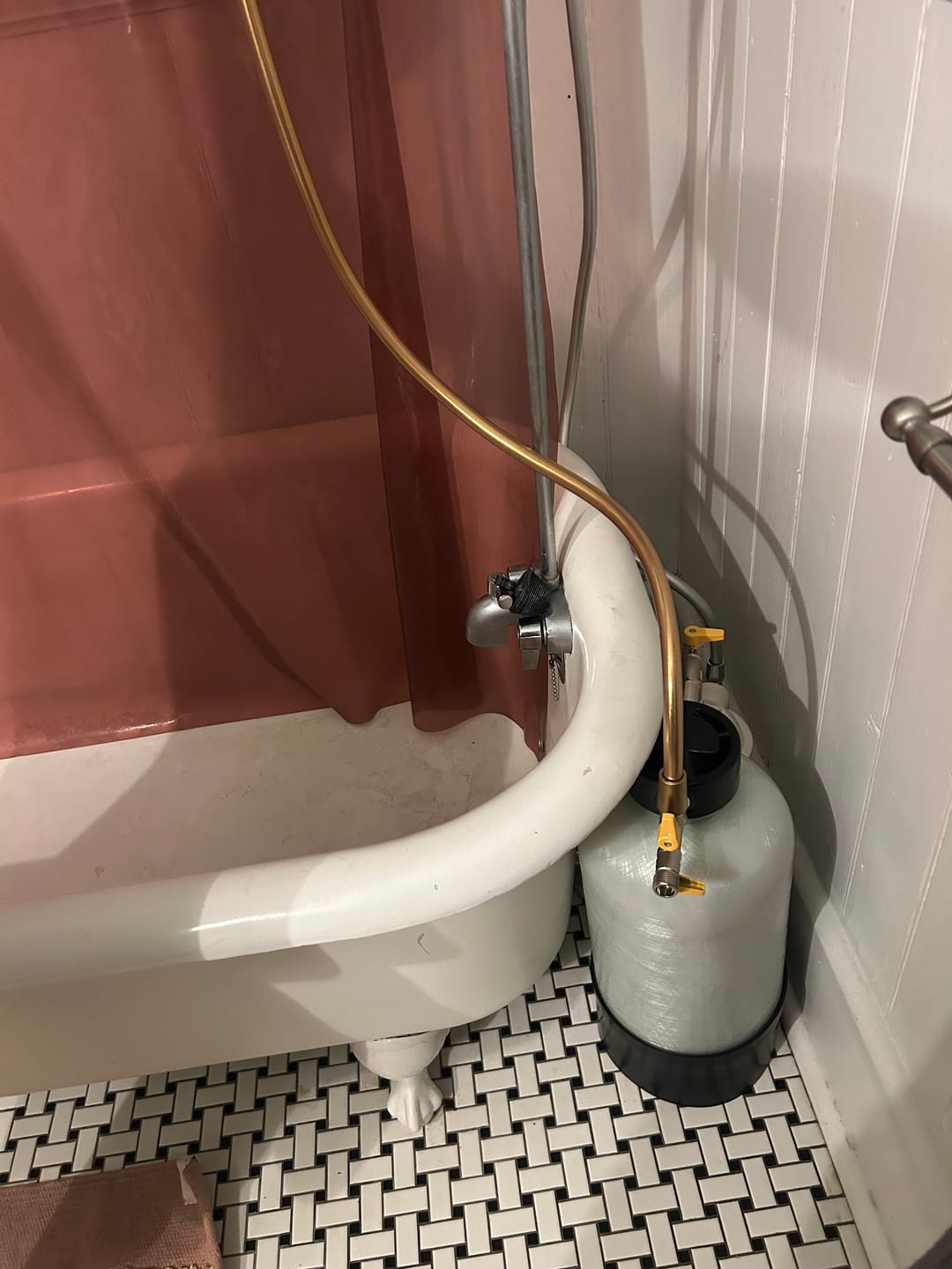 Customer photo review of Shower Water Softener System for Hard Water