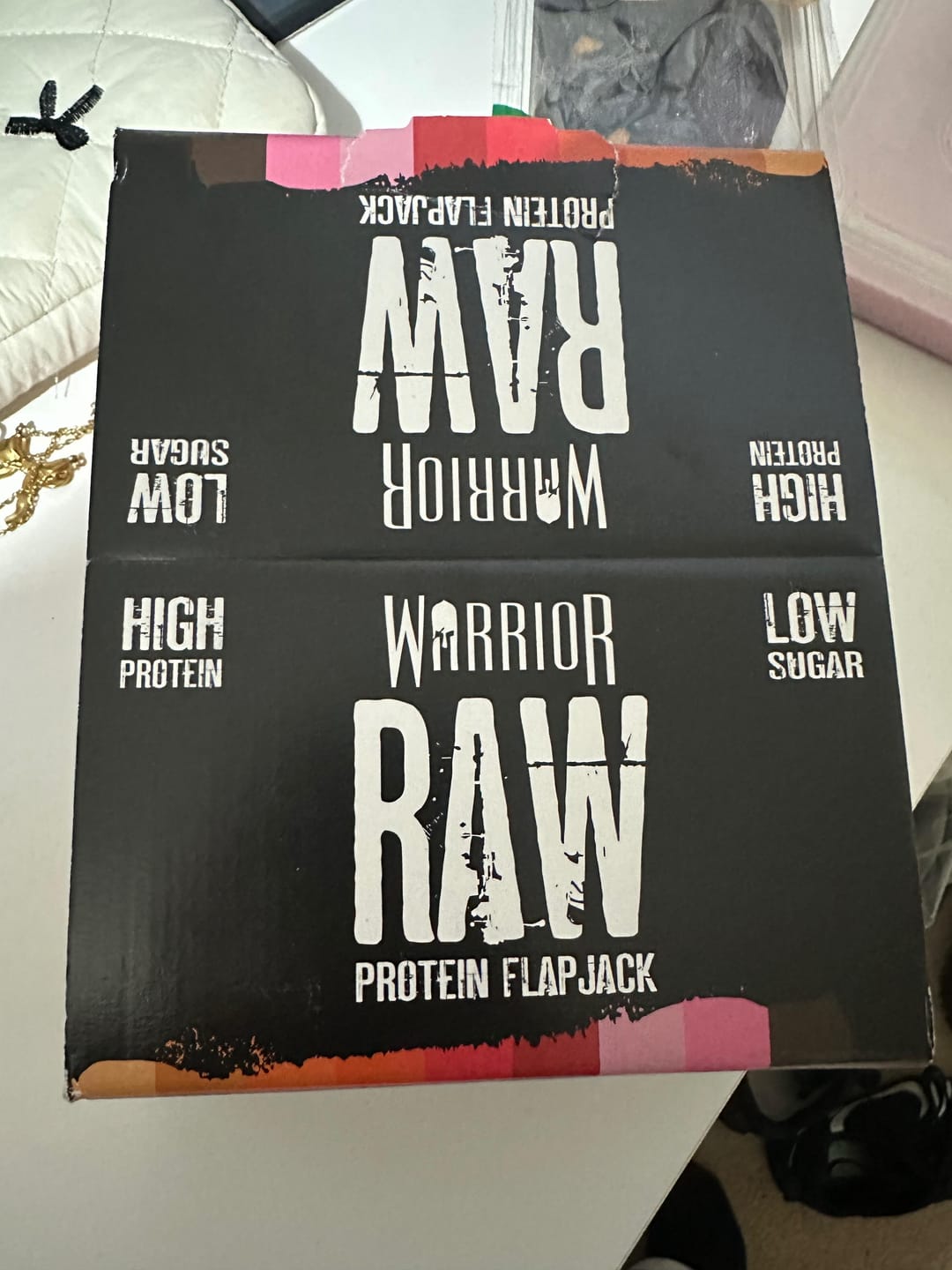 Customer photo review of Warrior RAW Protein Bar - 12 x 75g Bars