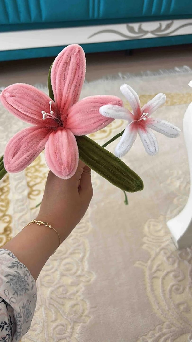 Customer photo review of Şönil Çiçek Yapım Kiti