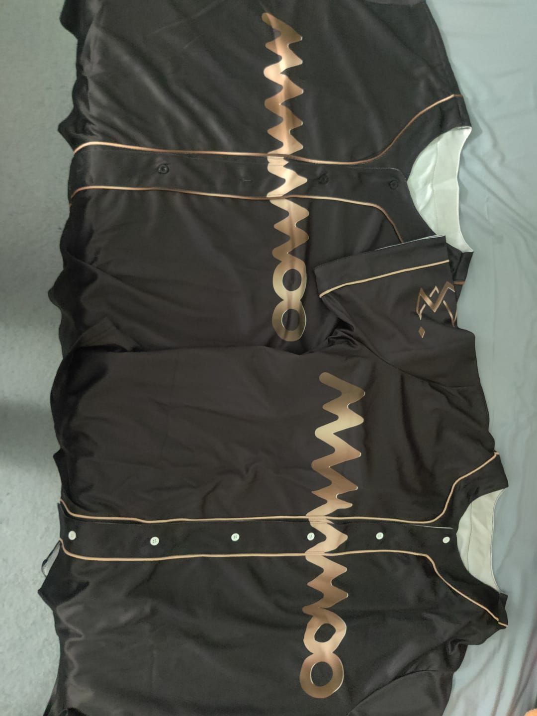 Customer photo review of Aespa SYNK Complexity Symbols Baseball Jersey Gift For Fans