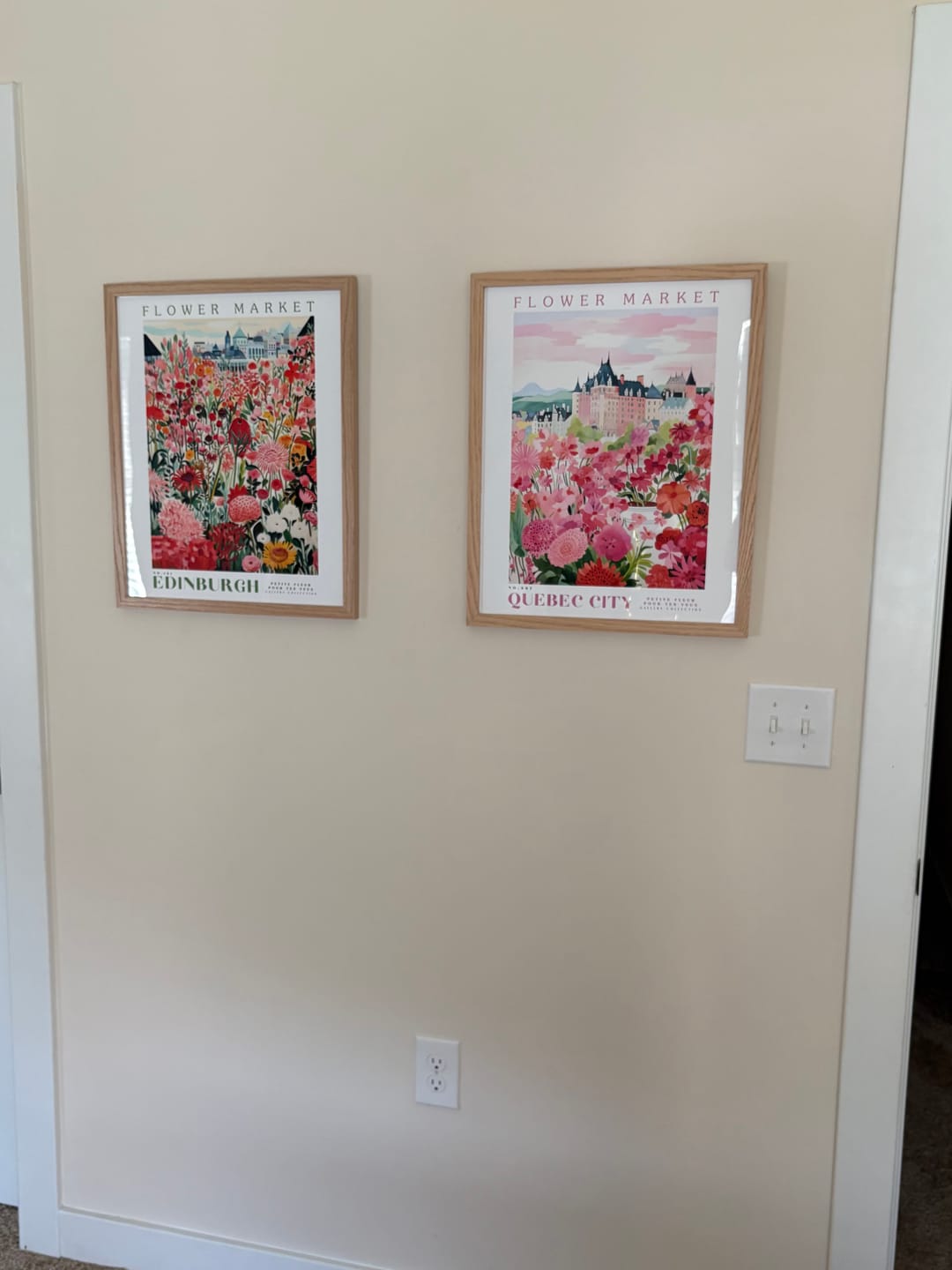 Customer photo review of Edinburgh Flower Poster