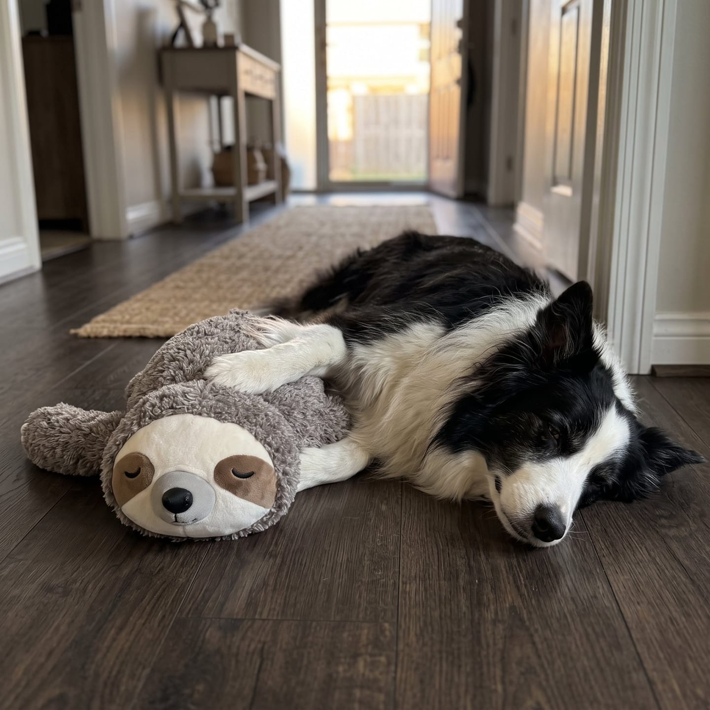 Customer photo review of The Littermate — Heartbeat & Warmth Puppy Sleep Toy