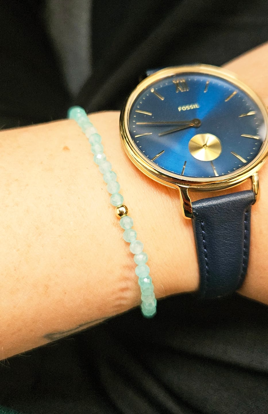Customer photo review of Serene Soul Amazonit Armband