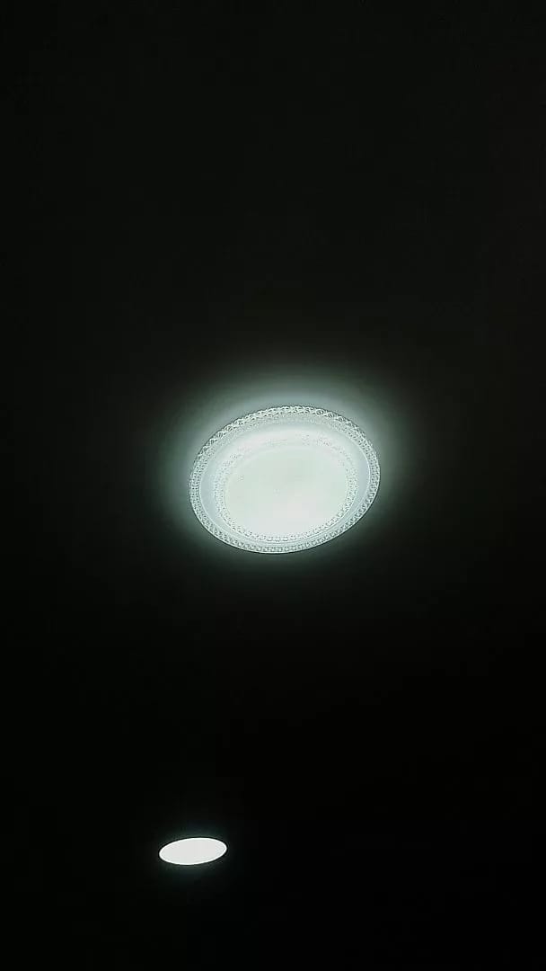 Customer photo review of Luminária de Teto Plafon LED Moderno com 3 Cores de Luz