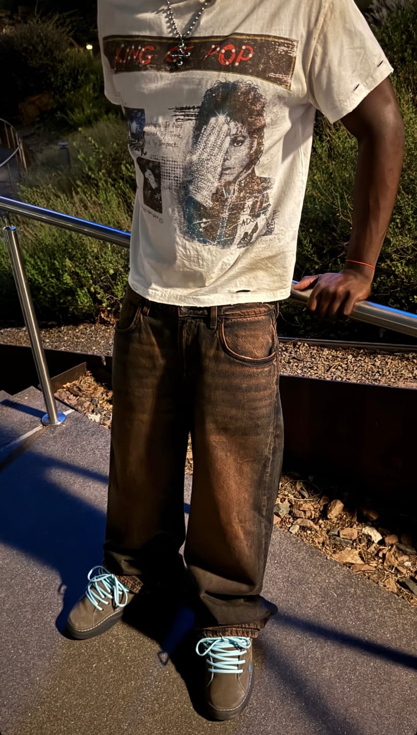 Customer photo review of King of Pop Tee
