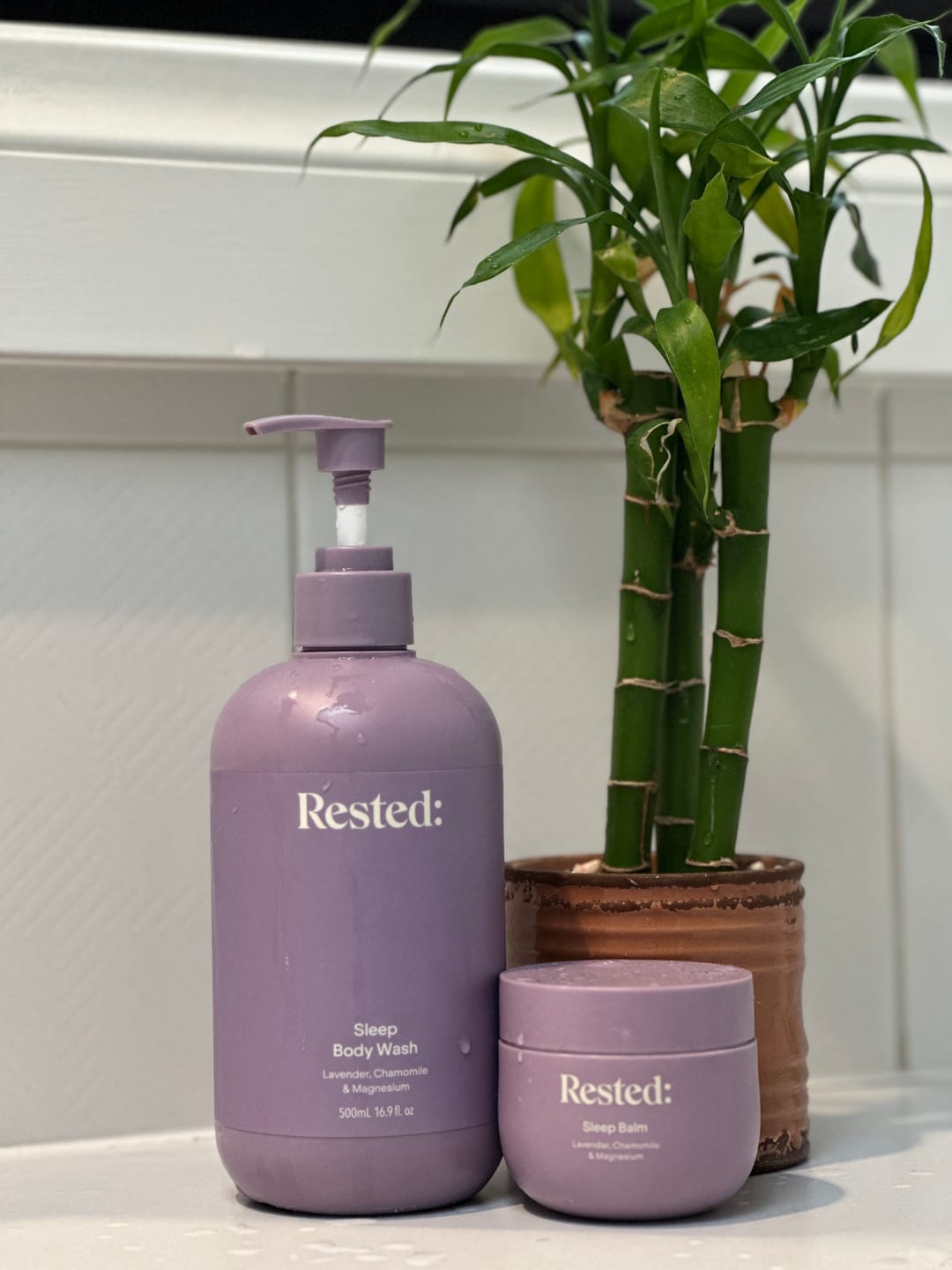 Customer photo review of Magnesium Sleep Body Wash 500ml