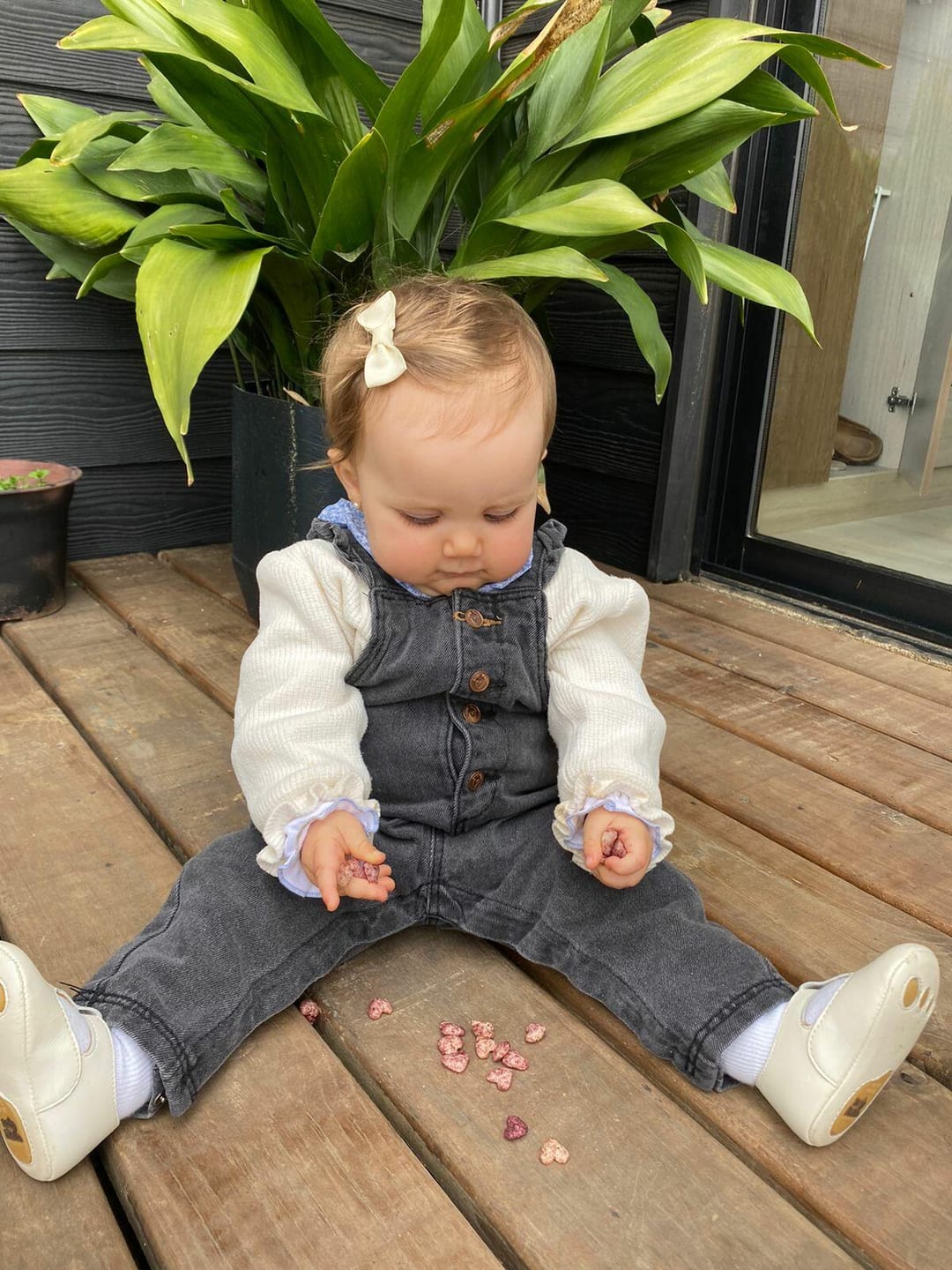 Customer photo review of Puffs Manzana Arándano Individual