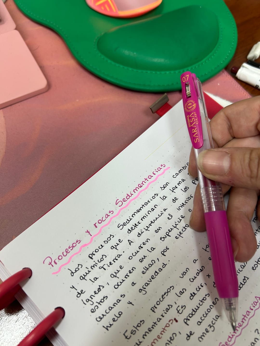 Customer photo review of Zebra Sarasa Clip - Lápiz Tinta Gel Punta 07