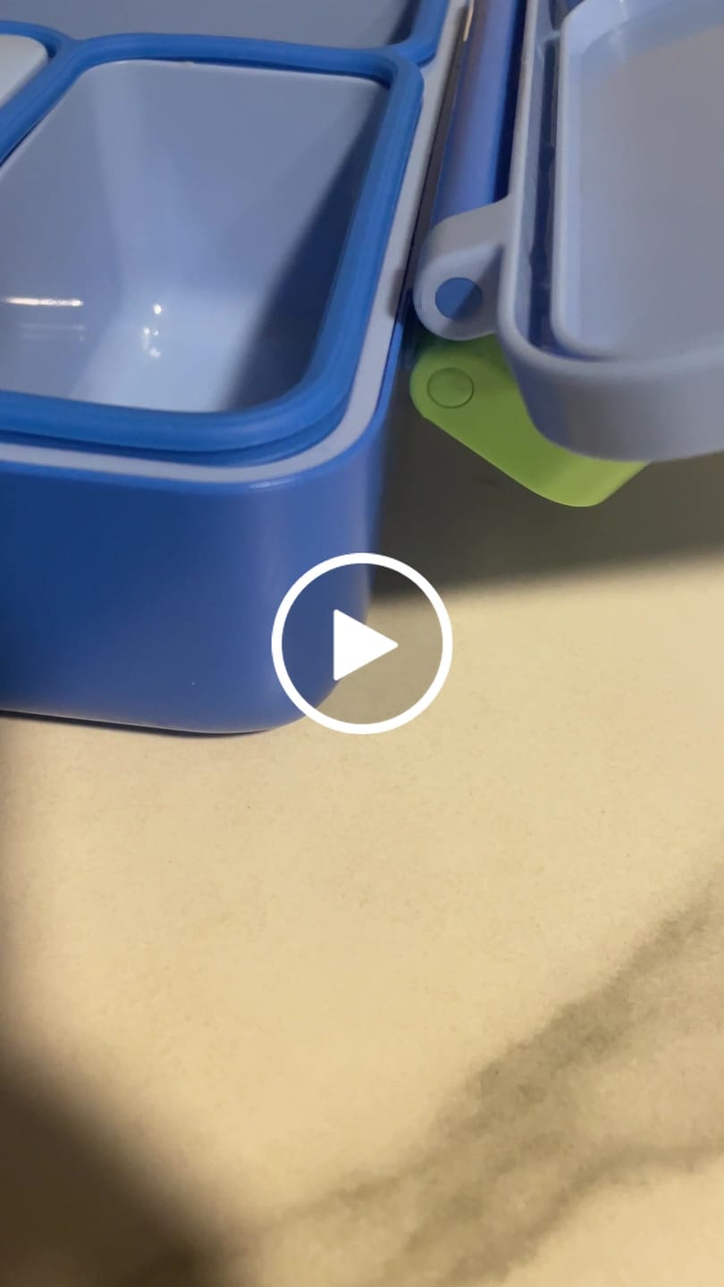 Customer video review of Lonchera para almuerzo con termo Isotérmica Sea Blue - Omiebox
