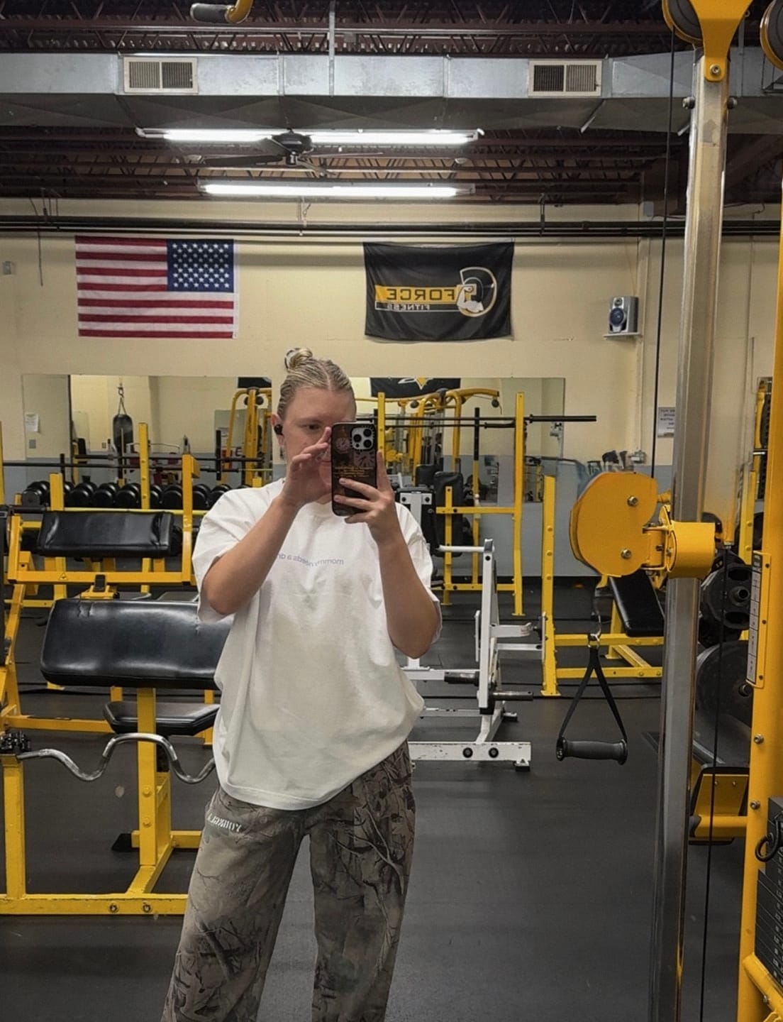 Customer photo review of 2094 - Tree Camo Collection - No Cuff Sweats