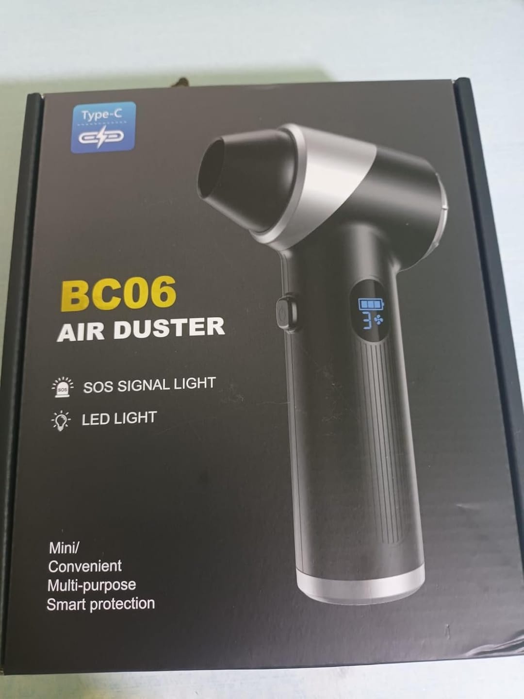 Customer photo review of BOLTHUT™ Cordless Air Duster Blower — 130,000 RPM Turbo, 4 Speeds