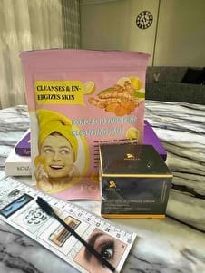 Customer photo review of Vivamu™ Kojik Asit & Zerdeçal Yüz Temizleme Pedi – 40 Adet