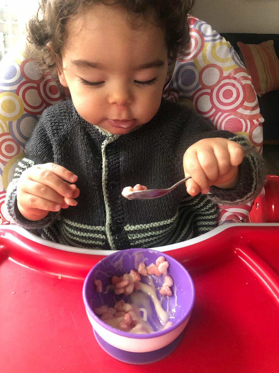 Customer photo review of Puffs Manzana Arándano Individual