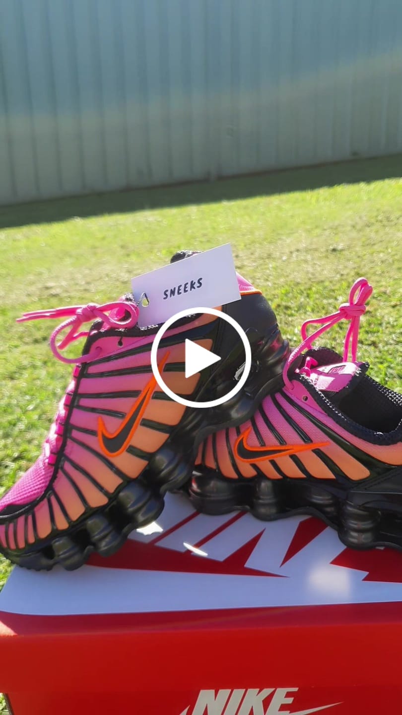 Customer video review of Women's Nike Shox TL Fade Pinksicle/Total Orange