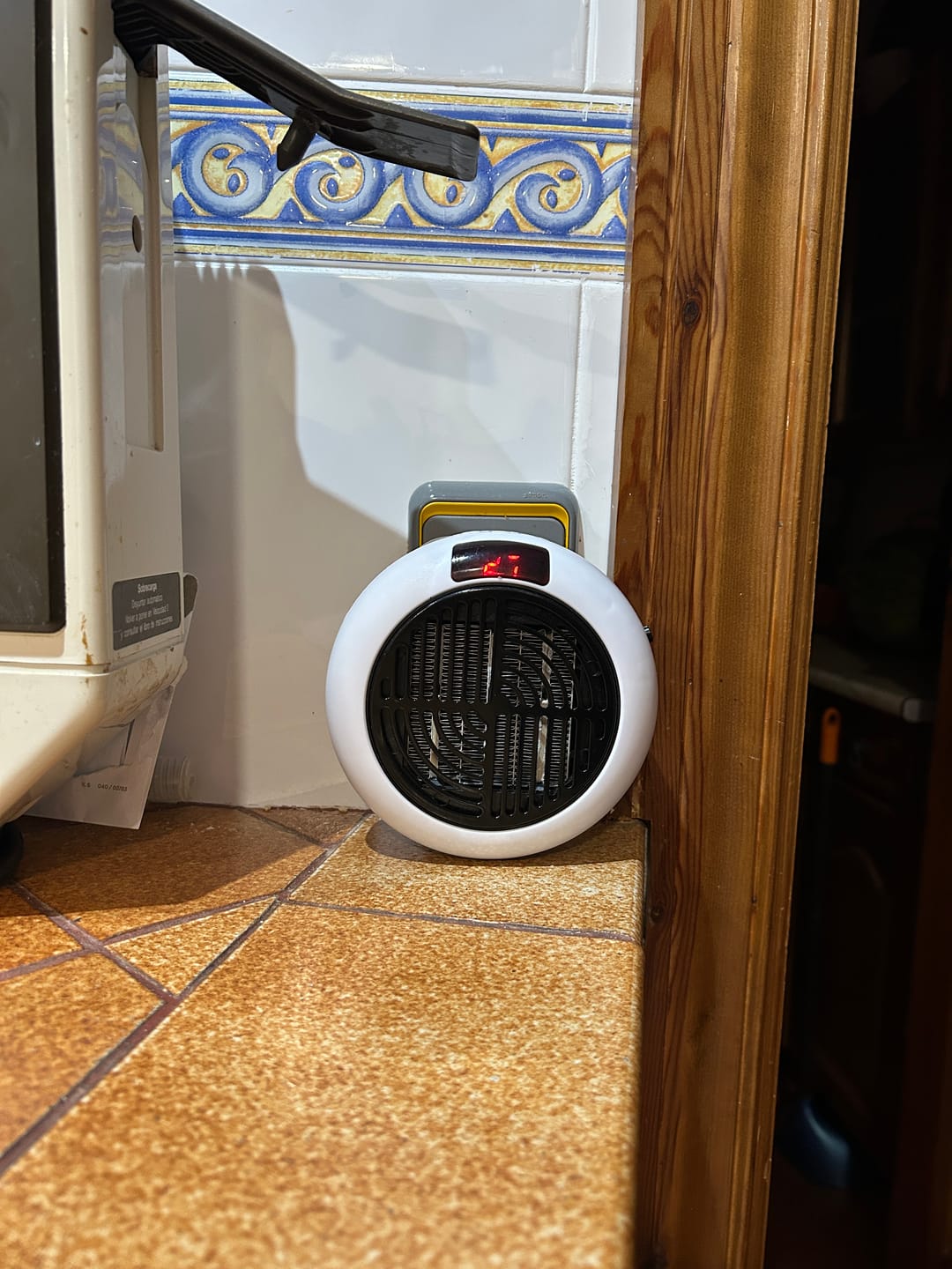 Customer photo review of minicalefactor termocerámico portatil