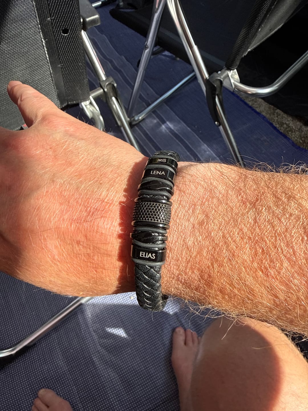 Customer photo review of Bracelet: Black