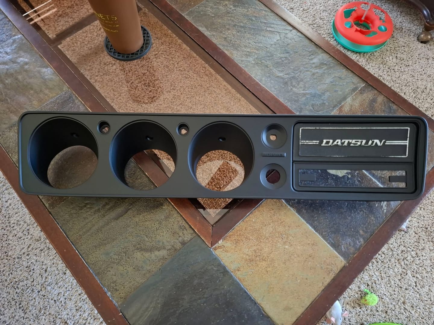 Customer photo review of Datsun 620 (1973-1979) Dash Cluster Trim