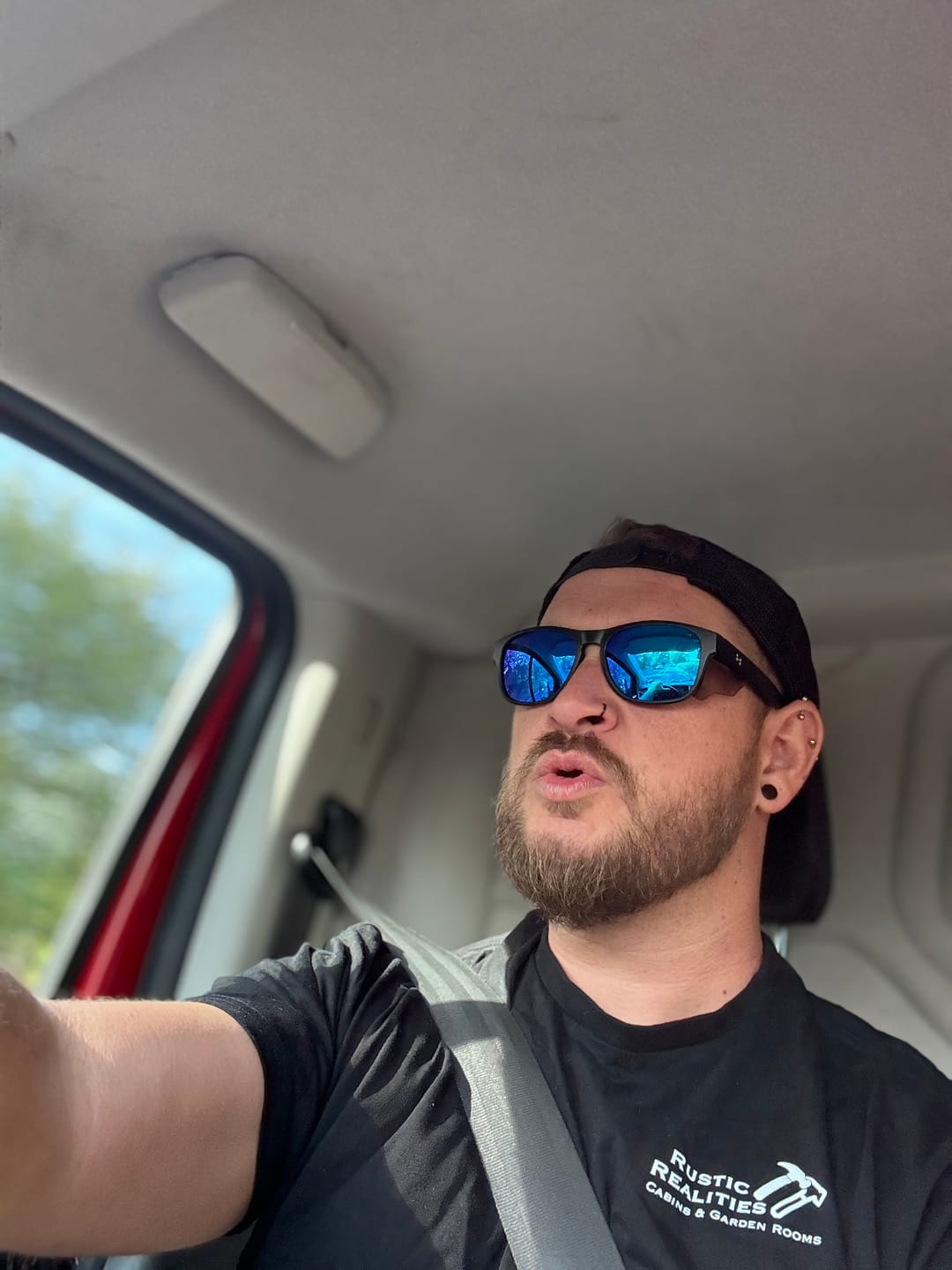 Customer photo review of Hyspecs Eyewear | Icon Sigma 8K Blue Mirror