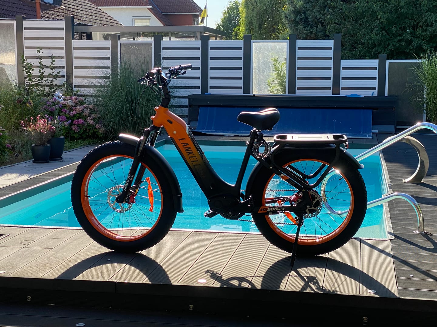 Customer photo review of Lankeleisi MG600 Plus 26" Fat Bike 960Wh All Terrain SUV E-Bike with Switchable Sensor 48V 20Ah Battery