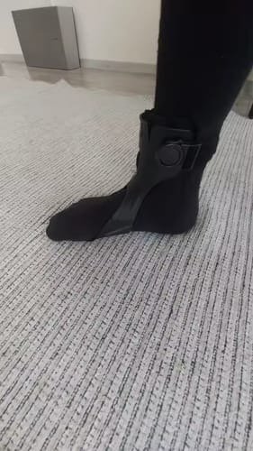 Customer photo review of Morehea Foot Drop AFO Brace