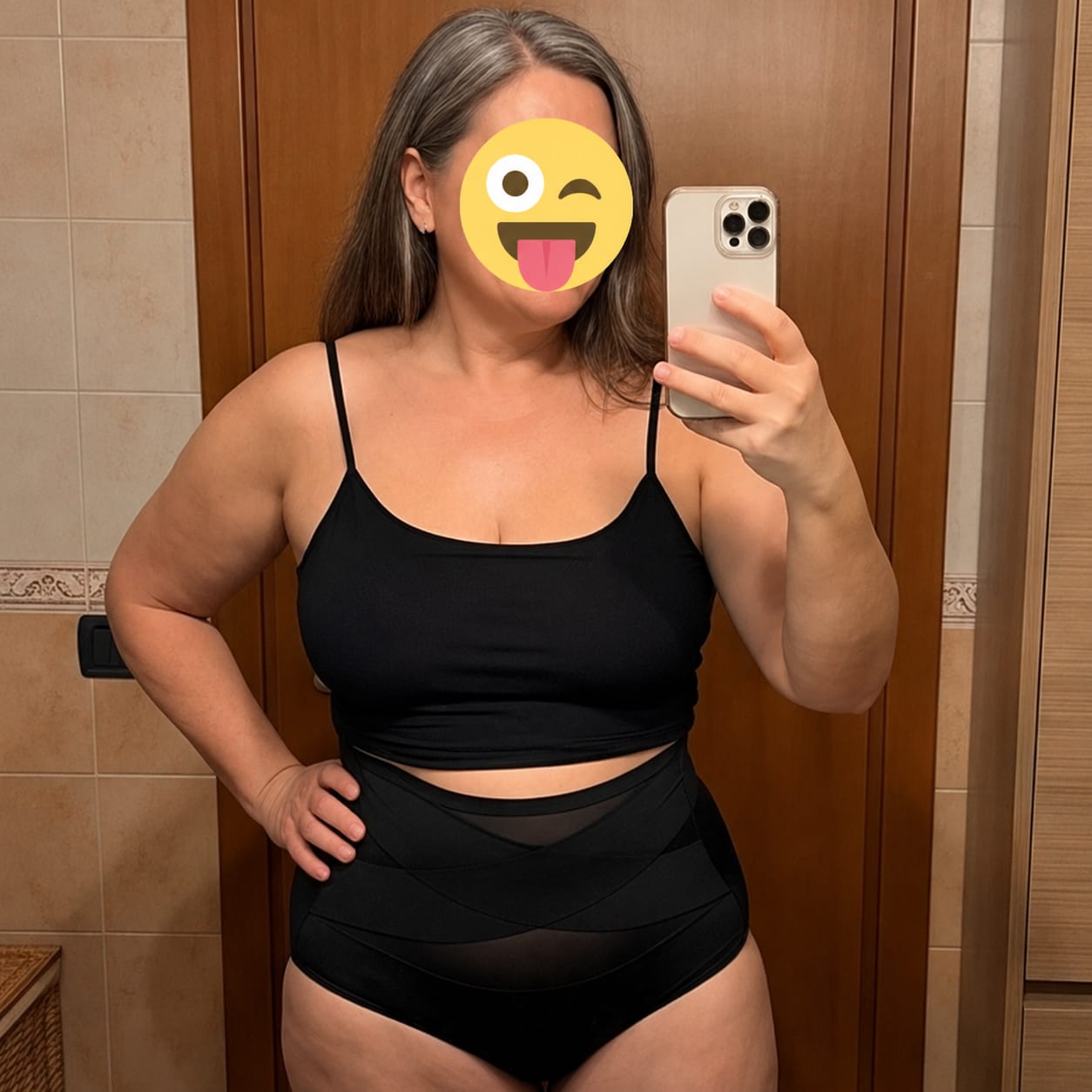 Customer photo review of Culotte Gainante Ventre Plat