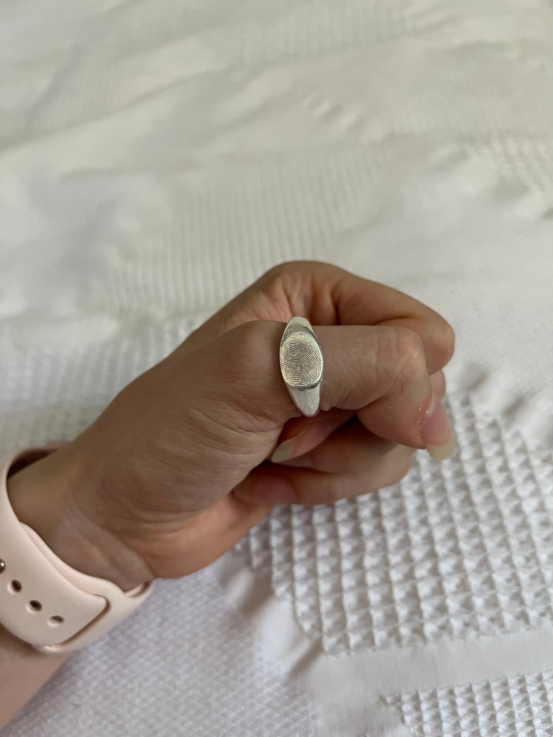 Customer photo review of Imprint Kit Oval Signet