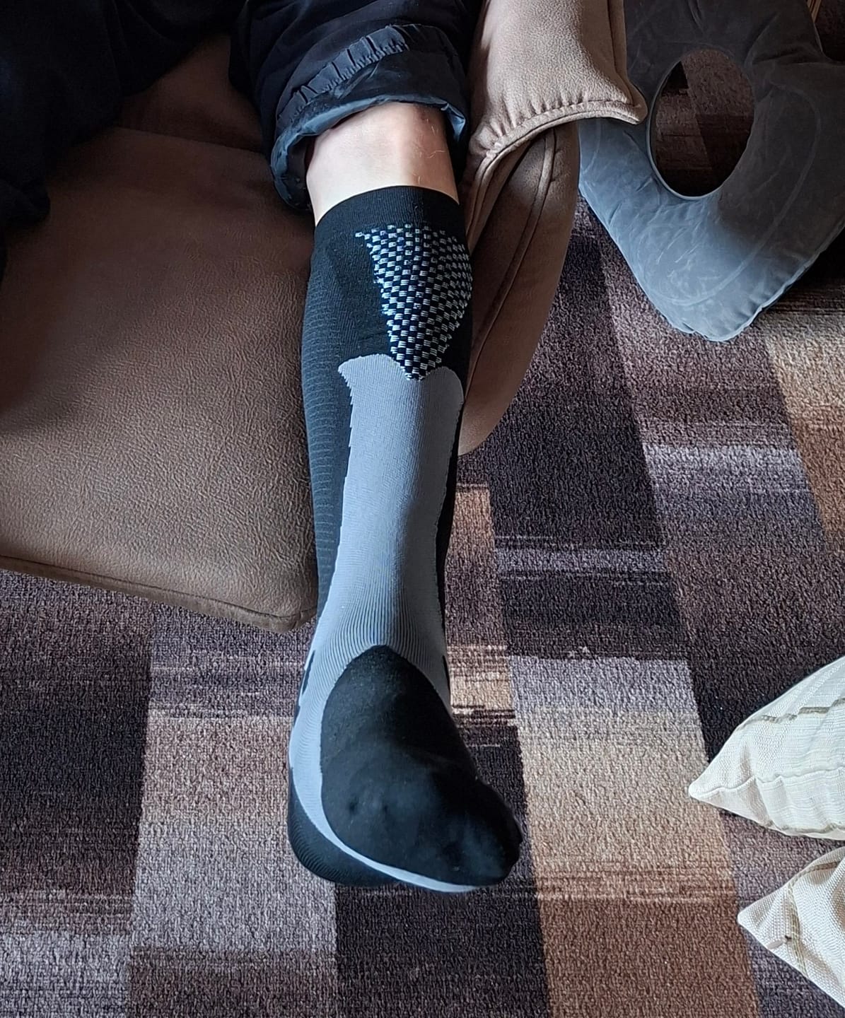 Customer photo review of FlexiLeg® - Extra Fußkomfort mit Kompressionsstrümpfen
