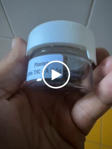 Customer video review of THC-A 60% Hash Plasma
